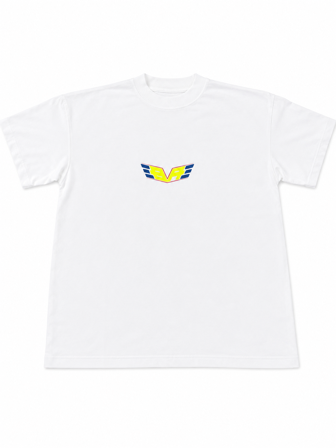 Yellow BA White T-Shirt