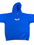 Yellow BA Blue Hoodie