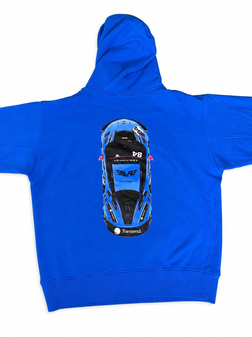 Pink BA Blue Hoodie