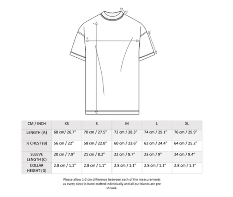Yellow BA White T-Shirt